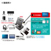 USB-3TCH29BK タブレットスタンド付きUSBドッキングハブ USB-3TCH29BK / タブレットスタンド付きUSBドッキングハブ