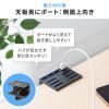 USB-3TCH31BK / クランプ固定式 USB3.2 Gen1 Type-Cハブ