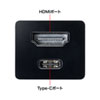 USB-3TCH34BK USB Type-C HDMI変換アダプタ(USBハブ付) USB-3TCH34BK / USB Type-C HDMI変換アダプタ(USBハブ付)