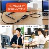 USB-3TCH35BK USB Type-C HDMI変換アダプタ(USBハブ付) USB-3TCH35BK / USB Type-C HDMI変換アダプタ(USBハブ付)