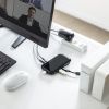 USB-3TCH38BK USB3.2Gen2対応 Type-C 7ポートハブ USB-3TCH38BK / USB3.2Gen2対応 Type-C 7ポートハブ