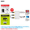 USB-3TCH5S / USB Type-Cハブ USB3.0 3ポート（シルバー）