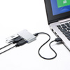 USB-3TCH5S USB Type-Cハブ USB3.0 3ポート(シルバー) USB-3TCH5S / USB Type-Cハブ USB3.0 3ポート(シルバー)