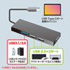 USB-3TCH7BK USB Type-C コンボハブ(4ポート) USB-3TCH7BK / USB Type-C コンボハブ(4ポート)