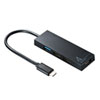 USB-3TCH7BK / USB Type-C　コンボハブ（4ポート）