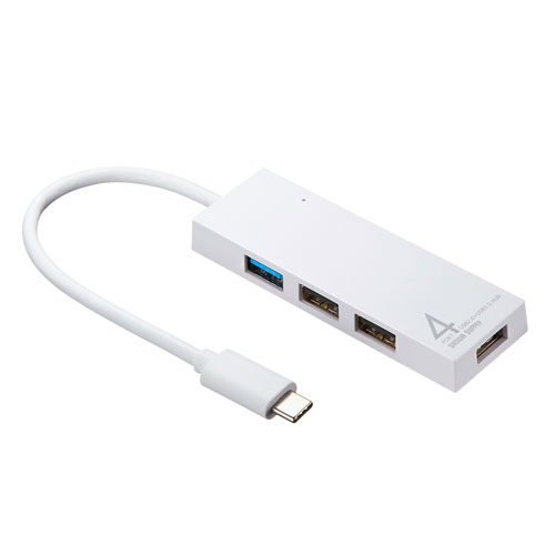USB-3TCH7W / USB Type-C　コンボハブ（4ポート）