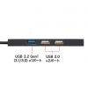 USB-3TCHC16BK USB Type-Cコンボハブ (カードリーダー付き) USB-3TCHC16BK / USB Type-Cコンボハブ (カードリーダー付き)