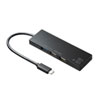 USB-3TCHC16BK USB Type-Cコンボハブ (カードリーダー付き) USB-3TCHC16BK / USB Type-Cコンボハブ (カードリーダー付き)