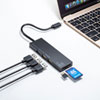 USB-3TCHC16BK USB Type-Cコンボハブ (カードリーダー付き) USB-3TCHC16BK / USB Type-Cコンボハブ (カードリーダー付き)