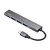 USB-3TCHC17S USB Type-C 3ポート スリムハブ(microSDカードリーダー付き) USB-3TCHC17S / USB Type-C 3ポート スリムハブ(microSDカードリーダー付き)