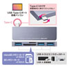 USB-3TCHC18GY USB Type-Cハブ(カードリーダー付き) USB-3TCHC18GY / USB Type-Cハブ(カードリーダー付き)