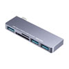 USB-3TCHC18GY USB Type-Cハブ(カードリーダー付き) USB-3TCHC18GY / USB Type-Cハブ(カードリーダー付き)