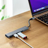 USB-3TCHC19S Type-C 3ポート コンボスリムハブ(カードリーダー付き) USB-3TCHC19S / Type-C 3ポート コンボスリムハブ(カードリーダー付き)