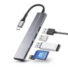 USB-3TCHC20MS / USB 5Gbps 3ポート スリム ハブ（カードリーダー付き・Type-C接続）