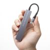 USB-3TCHC21MS USB 5Gbps 3ポート スリム ハブ(カードリーダー付き・Type-C接続) USB-3TCHC21MS / USB 5Gbps 3ポート スリム ハブ(カードリーダー付き・Type-C接続)