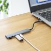 USB-3TCHC22MS USB 5Gbps 3ポート スリム ハブ(カードリーダー付き・Type-C接続) USB-3TCHC22MS / USB 5Gbps 3ポート スリム ハブ(カードリーダー付き・Type-C接続)