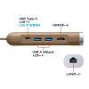 USB-3TCHLP10K USB Type-Cモバイルドッキングステーション(HDMI+LAN付)カーキ USB-3TCHLP10K / USB Type-Cモバイルドッキングステーション(HDMI+LAN付)カーキ