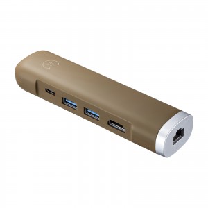 USB-3TCHLP10K / USB Type-Cモバイルドッキングステーション(HDMI+LAN付)カーキ