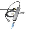 USB-3TCHLP7S-1 USB Type-Cマルチ変換アダプタ(HDMI+LAN付・ケーブル1m) USB-3TCHLP7S-1 / USB Type-Cマルチ変換アダプタ(HDMI+LAN付・ケーブル1m)