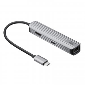 USB-3TCH30BK【USB Type-Cモバイルドッキングステーション（USB3.2