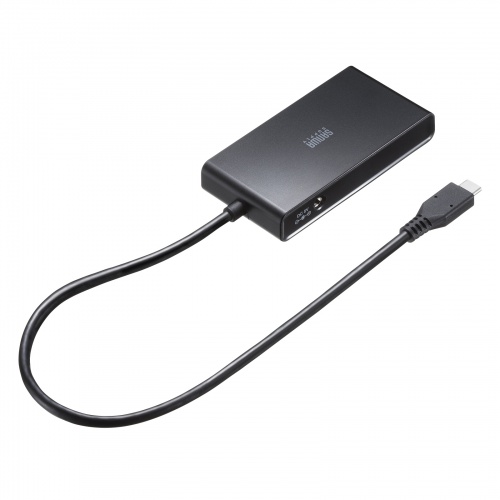 USB-3TCLS8BK / USB Type-Cハブ付き 2.5ギガビットLANアダプタ（USB Type-C接続）