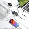USB-3TCLS8BK USB Type-Cハブ付き 2.5ギガビットLANアダプタ(USB Type-C接続) USB-3TCLS8BK / USB Type-Cハブ付き 2.5ギガビットLANアダプタ(USB Type-C接続)