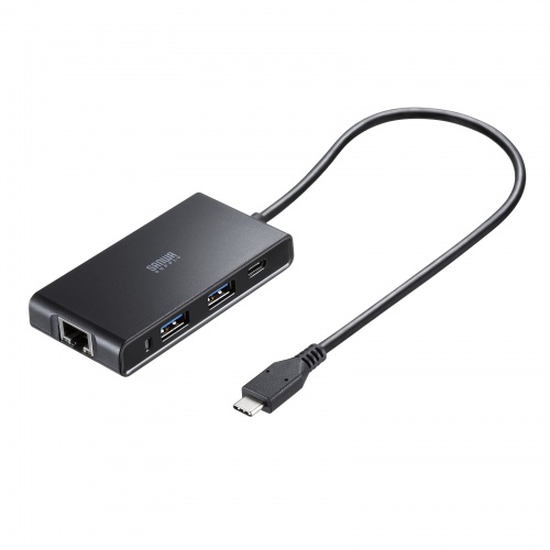 USB-3TCLS8BK【USB Type-Cハブ付き 2.5ギガビットLANアダプタ（USB