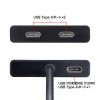 USB-3TCP12BK USB Type-C ハブ(C×2) USB-3TCP12BK / USB Type-C ハブ(C×2)