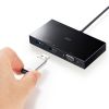 USB-3TCV1BK / VGA付USB Type-Cハブ