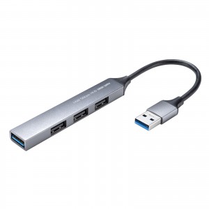 USB-5H24GM / USB 5Gbps 4ポート コンボ超スリムハブ