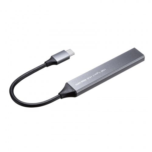 USB-5TC27GM / USB Type-C 4ポート コンボ 超スリムハブ