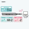 USB-5TC27GM / USB Type-C 4ポート コンボ 超スリムハブ