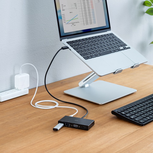 USB-5TCH30BK / USB Type-Cモバイルドッキングステーション