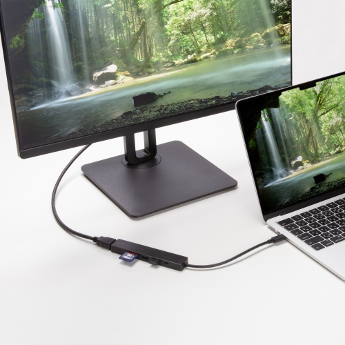 USB-5TCHC26BK / HDMIポート付 USB Type-Cドッキングハブ
