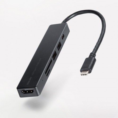 USB-5TCHC26BK / HDMIポート付 USB Type-Cドッキングハブ