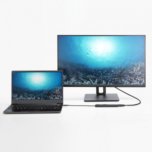 USB-5TCHC26BK / HDMIポート付 USB Type-Cドッキングハブ