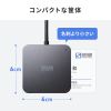 USB-5TCHHP32BK 2画面出力対応HDMI付USB Type-Cハブ USB-5TCHHP32BK / 2画面出力対応HDMI付USB Type-Cハブ