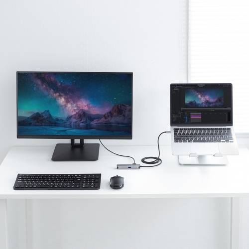 USB-5TCHLP7S-1 / USB Type-C スリムドッキングハブ