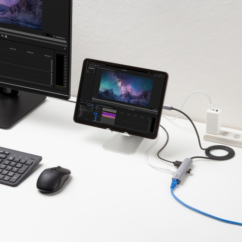 USB-5TCHLP7S-1 / USB Type-C スリムドッキングハブ