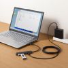 USB-5TCP36BK USB 5Gbps Type-C ハブ(4ポート・PD対応) USB-5TCP36BK / USB 5Gbps Type-C ハブ(4ポート・PD対応)