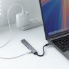 USB-5TCPC28GM / USB 5Gbps 3ポート スリム ハブ（カードリーダー付き）