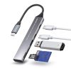 USB-5TCPC29GM / USB 5Gbps 3ポート スリム ハブ（カードリーダー付き）