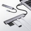 USB-5TCPC29GM / USB 5Gbps 3ポート スリム ハブ（カードリーダー付き）