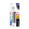 USB-5TCPC30GM / USB 5Gbps 2ポート スリムハブ（カードリーダー付き）