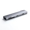 USB-5TCPC31GM / USB 5Gbps 2ポート スリム ハブ（カードリーダー付き）