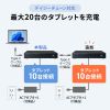 USB-5TCPS10N USB 5Gbps Type-C 10ポートハブ USB-5TCPS10N / USB 5Gbps Type-C 10ポートハブ