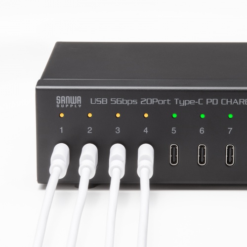 USB-5TCPS20N / USB 5Gbps Type-C 20ポートハブ