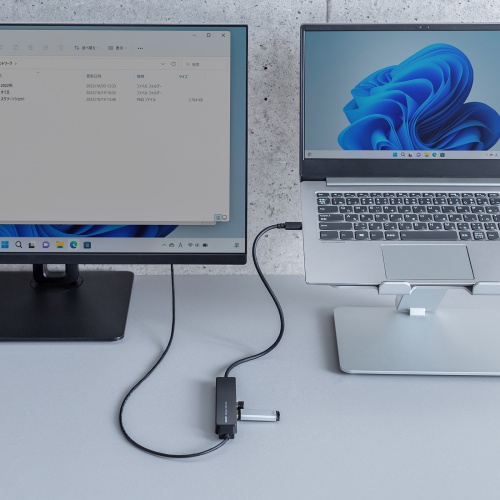 USB-AZ5TCH51BK / HDMIポート付 USB Type-Cハブ