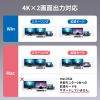 USB-CVDK12 USB Type-Cドッキングステーション(HDMI×2画面出力対応) USB-CVDK12 / USB Type-Cドッキングステーション(HDMI×2画面出力対応)