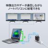 USB-CVDK13 USB Type-Cドッキングステーション(HDMI×3画面出力対応) USB-CVDK13 / USB Type-Cドッキングステーション(HDMI×3画面出力対応)